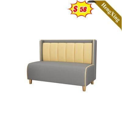 High-Quality Modern European U Shape Furniture Velvet Fabric Living Room Dining Sofa Chair