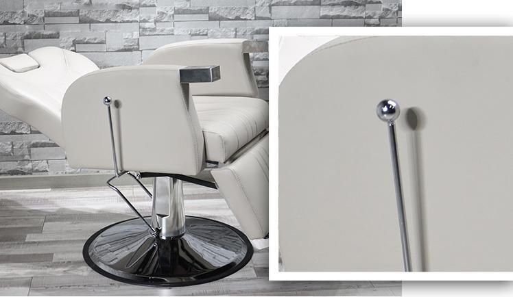 Hl-9230 Salon Barber Chair for Man or Woman with Stainless Steel Armrest and Aluminum Pedal