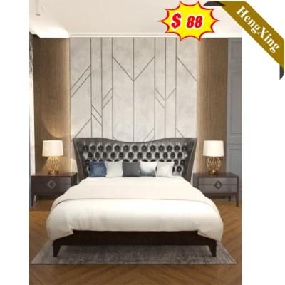 Warehouse Sells Villa Wooden Leather King Size Double Beds