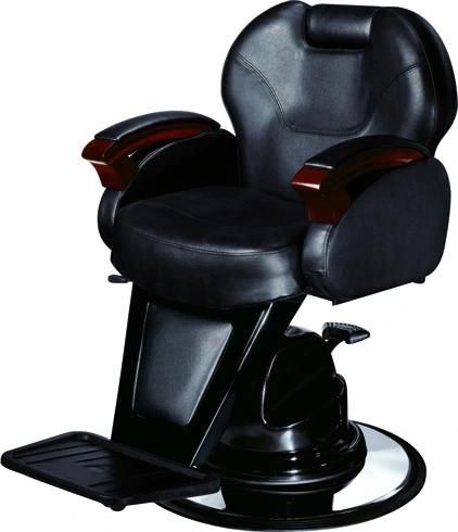 Hl- 8190 2021 Salon Barber Chair for Man or Woman with Stainless Steel Armrest and Aluminum Pedal