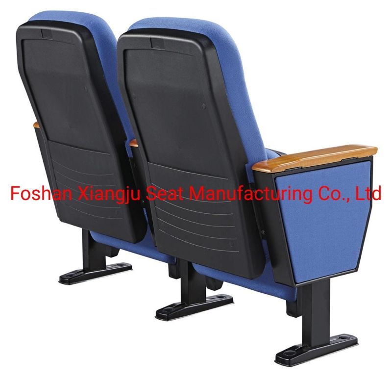 Cinema Seating Movie Theater Chair Chart Cup Holder Cheap Auditorium Chair with Sponge Cushion Plastic Back Shell Meeting Chair Mechanism