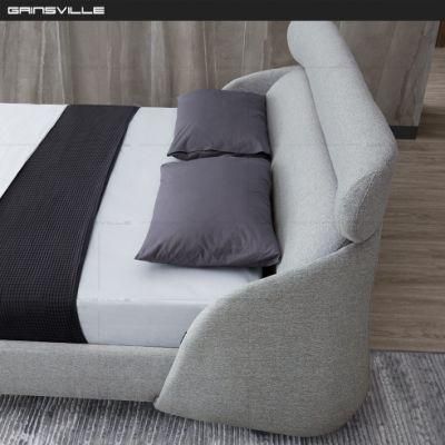 Monza Bed Home Furniture with Metal Headboard for Modern Bedroom Furniture King Bed