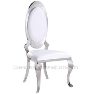 Foshan Factory Gold Chrome Stainless Steel Wedding Banquet Chair (HM-K016-1)