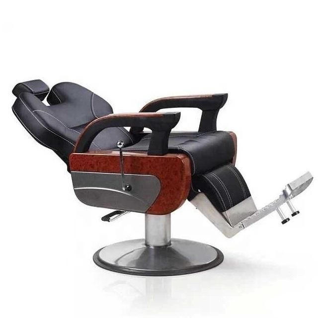 Hl-9238 Salon Barber Chair for Man or Woman with Stainless Steel Armrest and Aluminum Pedal