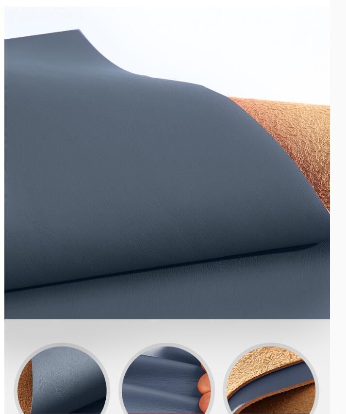 Modern Blue High-Grade Leather Sofa Bed Furniture