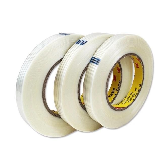 Strong Adhesion Glassfiber Filament Tape 3m893 3m897 3m898 3m8915 Industrial Strapping Tape for Packing and Sealing