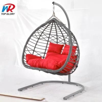 Good Quality Modern Hanging Hammock Patiooutdoor Rattan Double Swing Chair