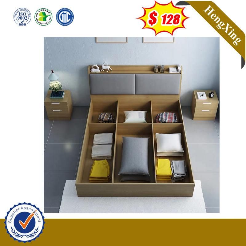 Modern Folding Wooden Living Room Furniture Bedroom Bed UL-9gd098