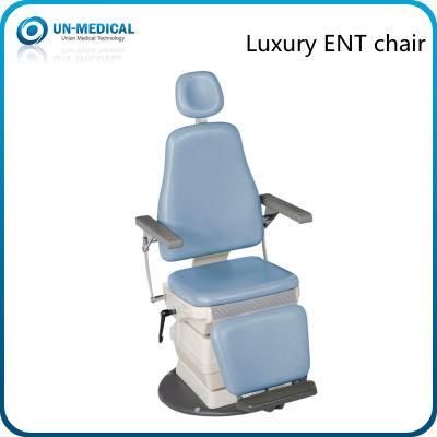 Medical Clinic Equipment Ce Approved Blue Luxury Ent Patient Chair