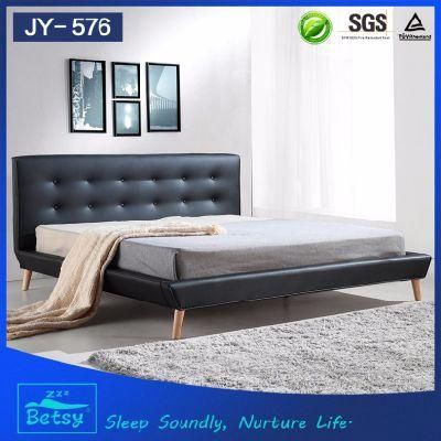 New Fashion Leather Bed Durable and Comfortable