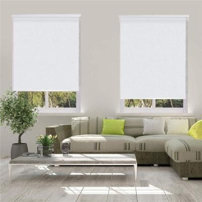 Windproof Fiberglass Window Shades Shutters Roller Blinds Blackout Window Curtain Fabric
