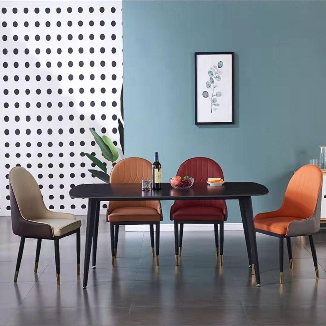 Modern Specific Use and Home Furniture Multi-Functional Leather Dining Chairs