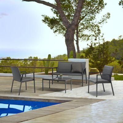 Modern Outdoor Leisure Furniture Garden Aluminium Frame Chair for Hotel Home