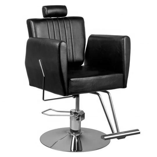 Hl-1140 2021 Salon Barber Chair for Man or Woman with Stainless Steel Armrest and Aluminum Pedal