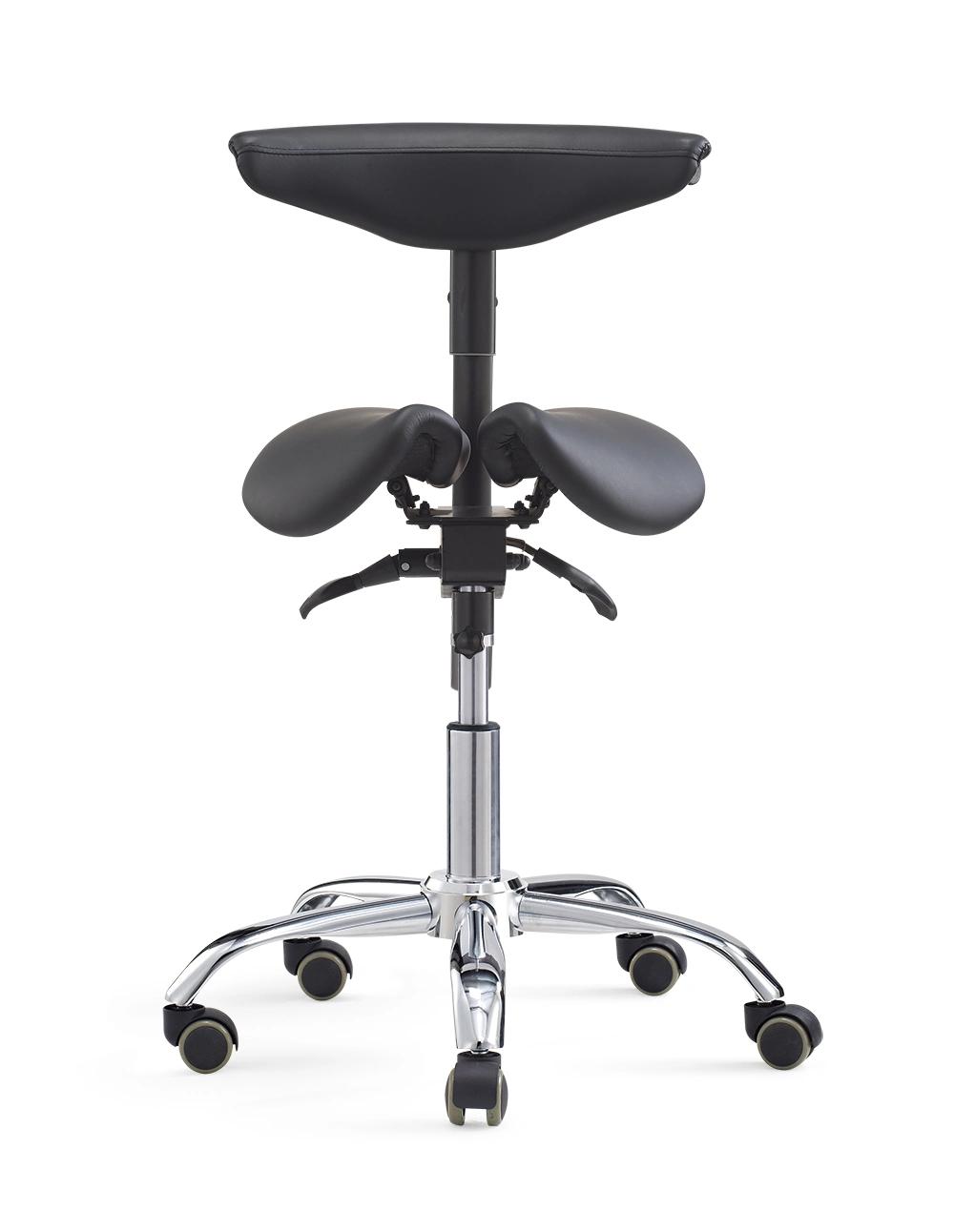 PU Leather Swivel Adjustable Dental Doctor Assistant Stool