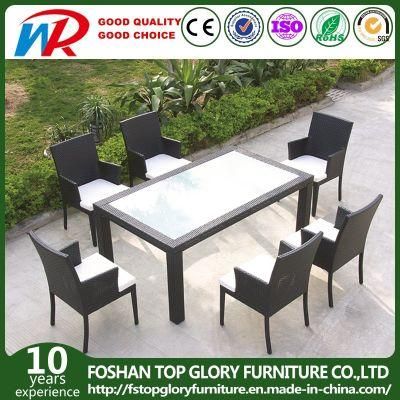 Dining Room Table Chair Outdoor Rattan Wicker Furniture (TG-JW73)