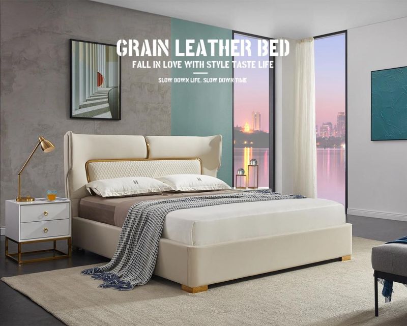 Modern Bedroom Furniture, Bedroom Furniture Leather King Size Bed