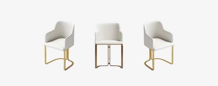 New Style White Best Price Velvet Dining Chair