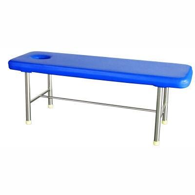 X08-1 Economic Stainless Steel Medical Couch Bed Patient Hospital Massage Examination Table Manufacturers