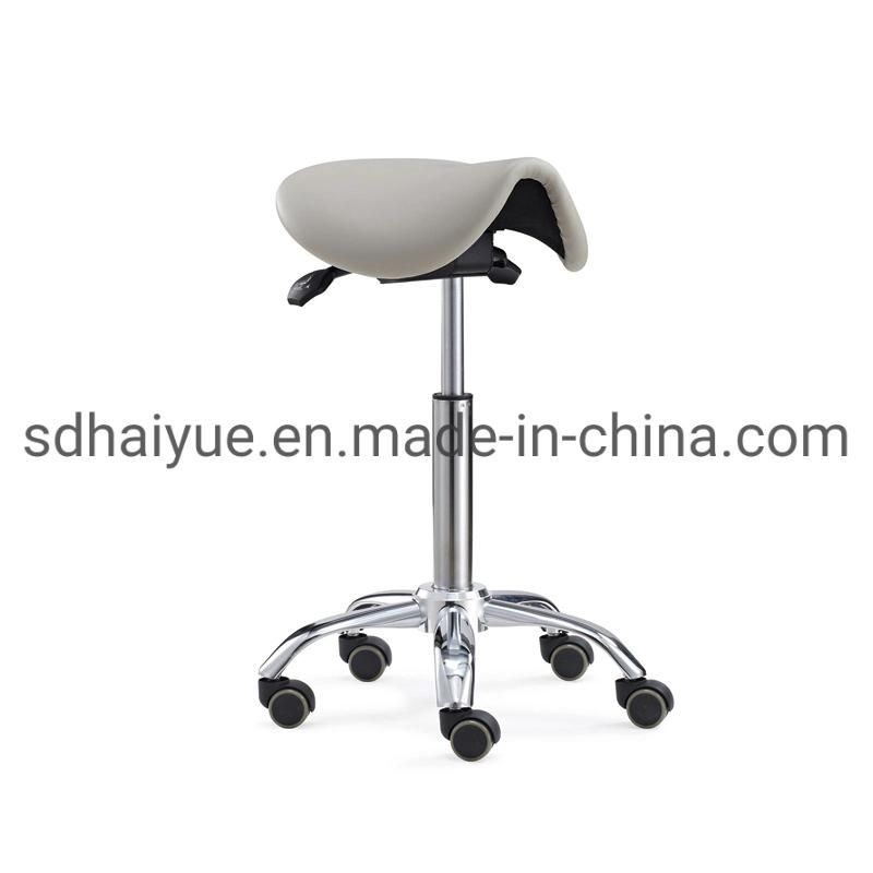 White Facial Tattoo Saddle Salon Stool Beauty SPA Chair