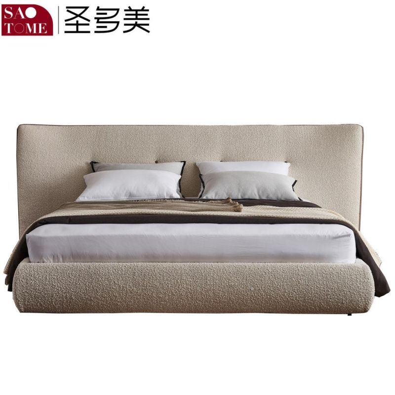 Modern Popular Hotel Family Bedroom 150m Cloth Double King Bed