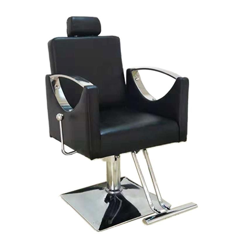 Hl-9288 Salon Barber Chair for Man or Woman with Stainless Steel Armrest and Aluminum Pedal