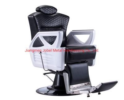 Hot Sale Black Hair Cut Barber Chair Dimensions Manufacturer Man&prime;s Beauty Salon Styling Furniture Supplie