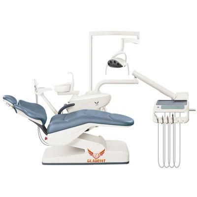 Dental Chair Leather with Aoto Spitton Flush and Cup Filler Control System