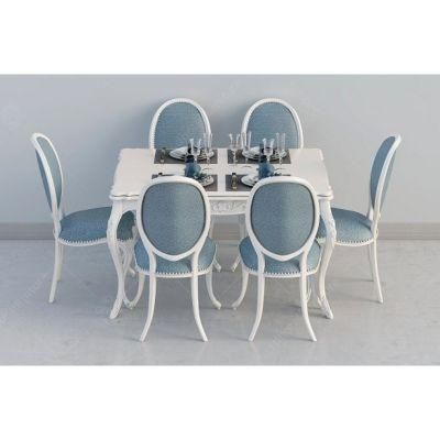 Dining Room Furniture Simple European Style Dining Table Set for Restaurant