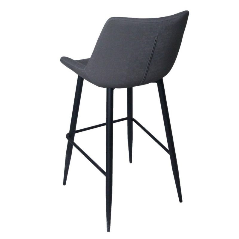 Modern High Quality Commercial Furniture PU Leather Bar Stools/Barstool/High Bar Chair