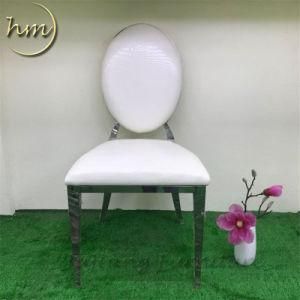 Royal Gold Stainless Steel Legs Oval Back Velvet Dining Room Chair