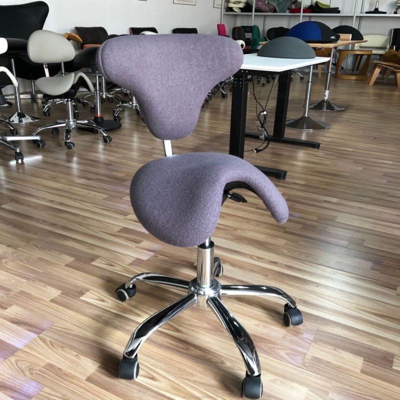 Best Selling Ergonomic Saddle Seat Salon Stool Barber Chair