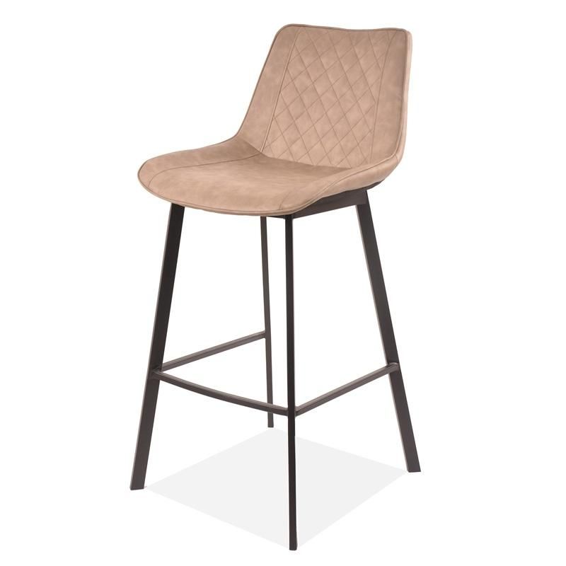 Wholesale Modern Bar Furniture High Stool PU Leather Bar Chair