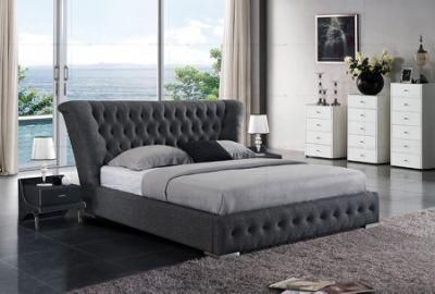 Modern Bedroom Furniture Upholstered Bed Fabric Bed King Size Bed Gc1632