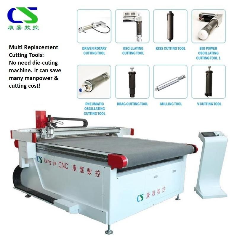 Best Quality CNC Vibration Knife Fabric Cutting Machine for Filler Cotton