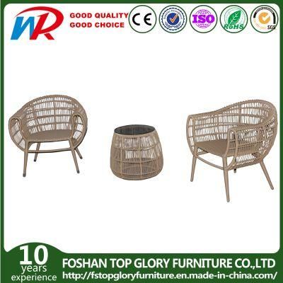 Outdoor Garden Furniture Restaurant Balcony Full Rattan Coffee Table Chair Sets