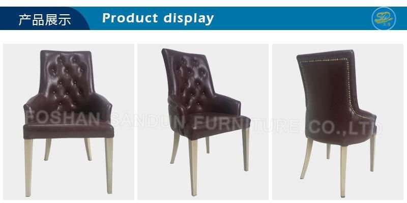 China Factory Wholesale for Metal PU Leather Office Restaurant Dining Chair