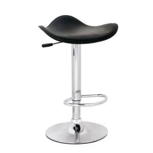 Europe Morden PU Fashion Metal Bar Stool Without Back Commercial Use Furniture