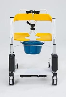 Mn-Ywj002 Portable Disabled Patient Elderly Transfer Chair
