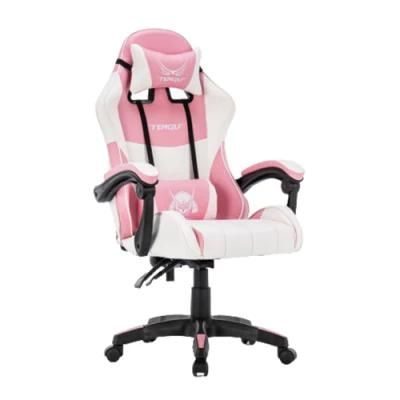 Ergonomic Factory Direct PC Gaming Racing Swivel Office Chair with Lumbar Support and Headrest