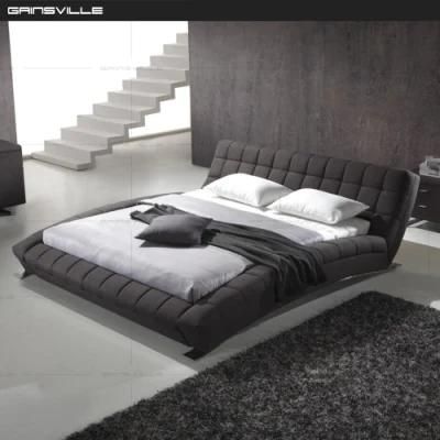 Modern Boat Design Hot Sale American Bed King Bed Wall Bed Sofa Bed with Stainless Steel Gc1697