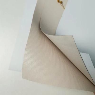 Durable 100% Flame Retardant Fiberglass Roller Blinds Blockout Window Curtain Fabric Material