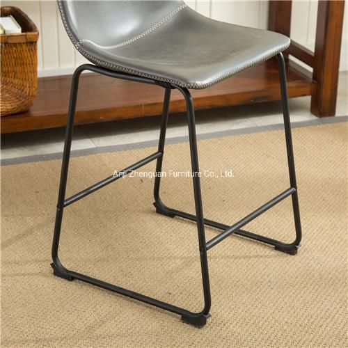 Nordic Style Metal Bar Chair for Home Kitchen Office Furniture (ZG21-010)