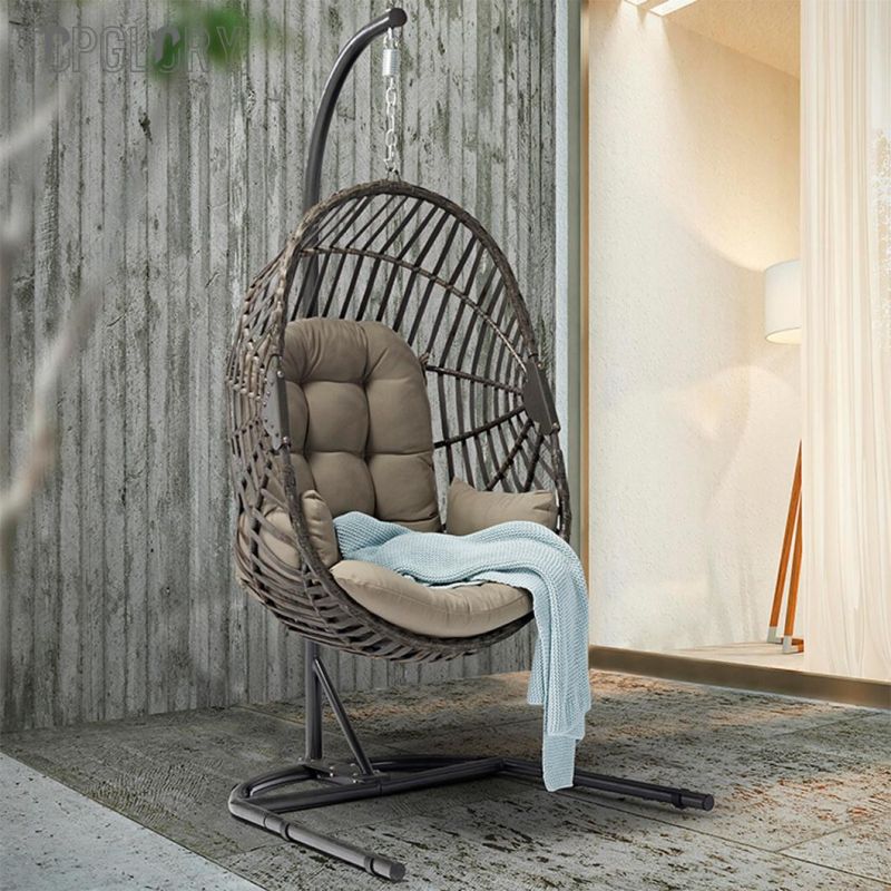 Best Selling Home Adult Outdoor Garden Furniture Indoor Balcony Leisure Rattan Swing