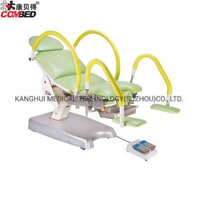 Optional Color Hospital Medical Device Obstetric Women Gynecology Chair with Clamp and Foot Control