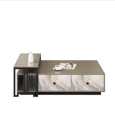 2021 Simple Modern Living Room Economical Plate Type Coffee Table 0453