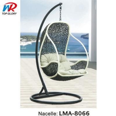 Outdoor Weaving Furniture Metal Hanging Chair Outdoor Double Swing Chair