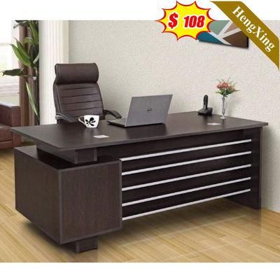 Factory Wholesale Wooden Classic Design Office Furniture L Shape Computer Manager Executive Table Desks