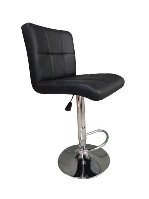 Modern Cheap Industrial Adjustable Swivel High Bar Chairs with Backs for Sale