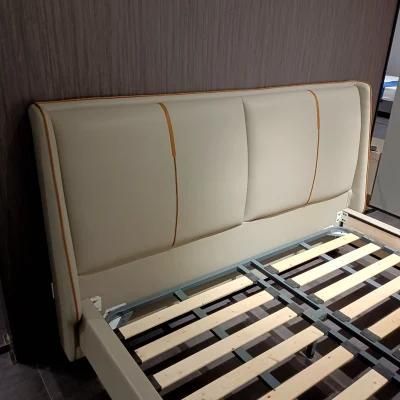 Sturdy Support Bed Board of Hardwood Board and Metal Bed Bedsteads